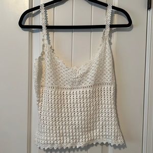 Vintage Victoria’s Secret crochet tank